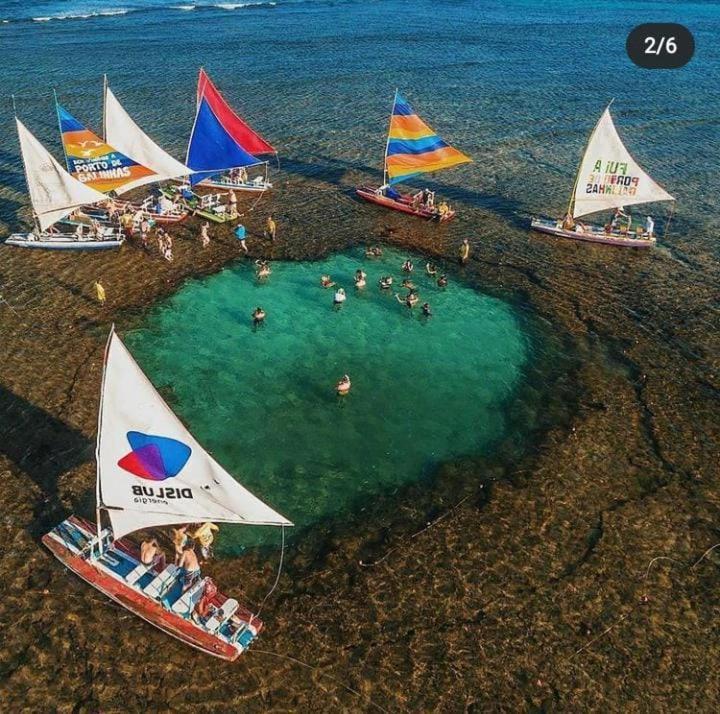 Lindo Apartamento Porto De Galinhas - Ipojuca - Com Churrasqueira E Piscina 外观 照片